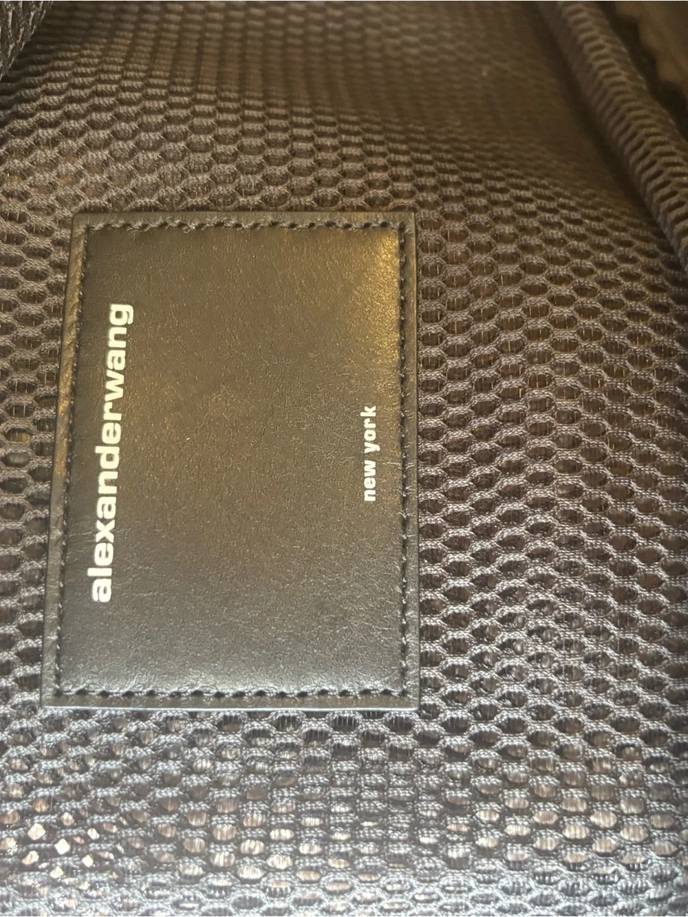 Alexander Wang black mesh